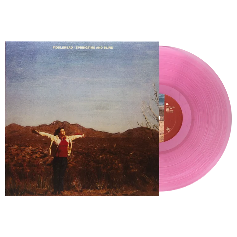 SPRINGTIME AND BLIND CLEAR PINK VINYL LP